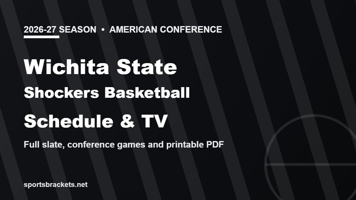 2026-27 Wichita State Shockers basketball schedule