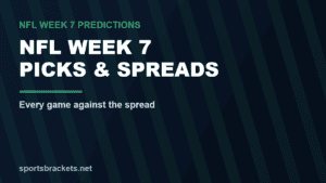 Read more about the article 2026 NFL Week 7 Predictions: Picks Against the Spread, Best Bets & Score Predictions