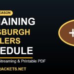 Remaining 2026 Pittsburgh Steelers Schedule